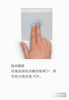 苹果触摸板左键(触控板16种手势图解)