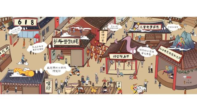 京东618葫芦娃广告(京东商城)