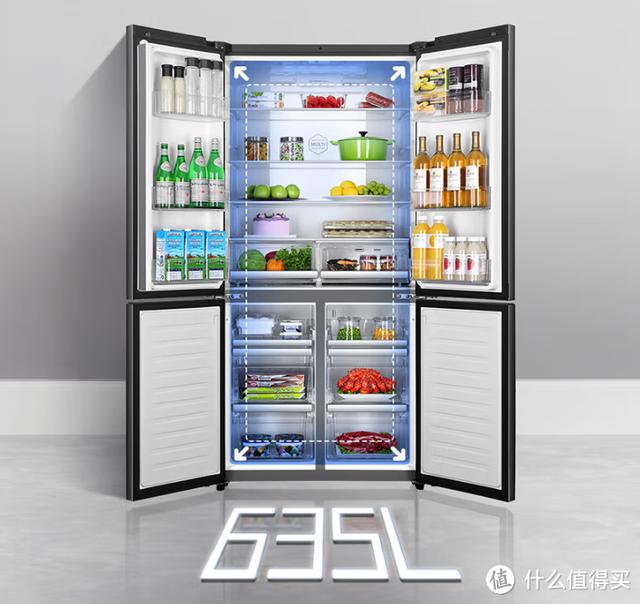 双门冰箱尺寸长宽高多少(美的双门冰箱尺寸规格)