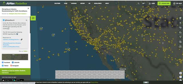 飞机航班实时动态跟踪(飞机实时动态航线图)