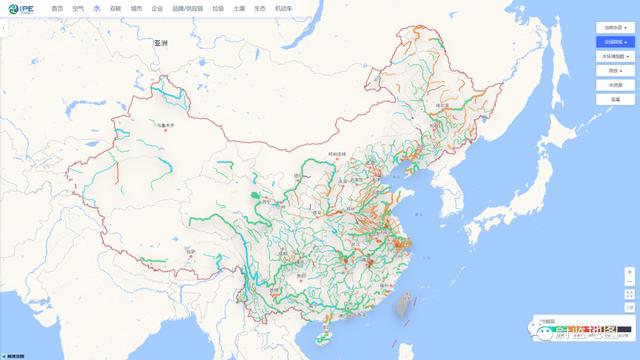 长江黄河地图路线全图