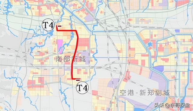郑州地铁2号线城郊线全程线路图